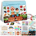 Miniatyrbillede 1 af 6: Bomclap Activity Pad – Pædagogisk sanselegetøj i førskolen med Montessori-inspirerede aktiviteter for småbørn 1-4 år