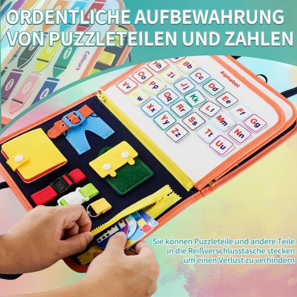 Bomclap Activity Pad – Sensorisk indlæring og motorik legetøj til småbørn 1-4 år
