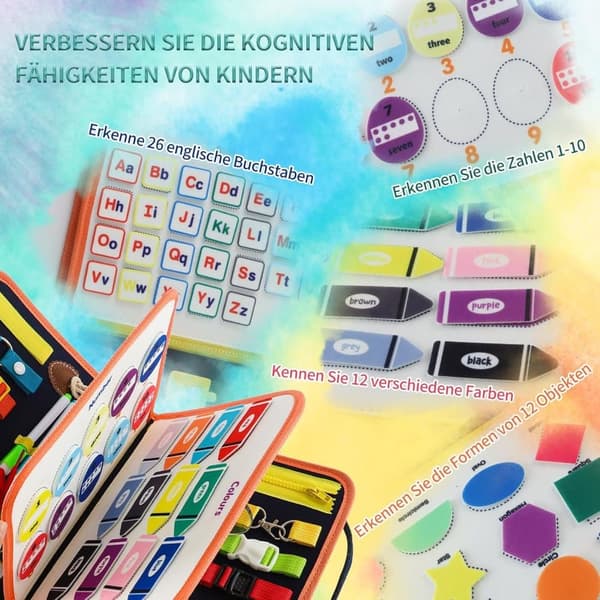Bomclap Activity Pad – Sensorisk indlæring og motorik legetøj til småbørn 1-4 år