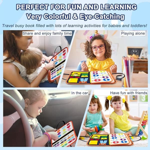 Bomclap Activity Pad – Sensorisk indlæring og motorik legetøj til småbørn 1-4 år