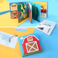 Miniatyrbillede 3 af 6: Bomclap 3D aktivitetsbog – Sensorisk pædagogisk legetøj og pædagogisk læringsmateriale i gaveæske til førskolebørn 1-5 år