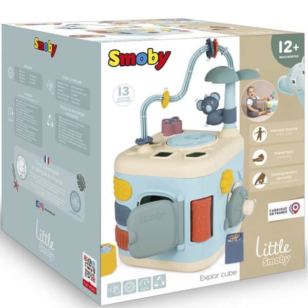 SMOBY lille sensorisk aktivitetsterning til børn – varianter, labyrint, 13-i-1