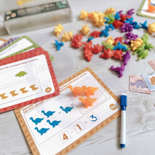 WOOPIE Montessori tællesæt med dyr – 83 stykker