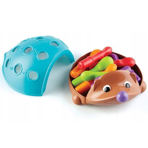 WOOPIE Igelkott Sorter – Montessori 4-i-1 Siffer- och Färgspel