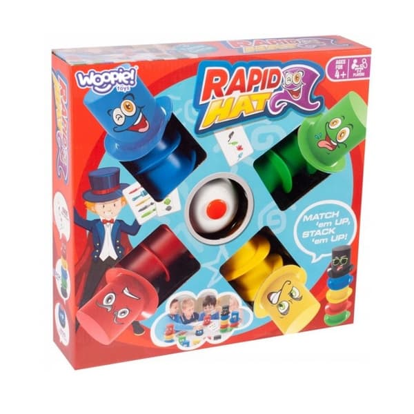 WOOPIE Snabbhattar – Arkadspel 4+