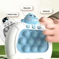 Miniatyrbild 3 av 5: WOOPIE Spel POP IT Elektriskt Anti-Stress Arkad Dinosaurie Blå
