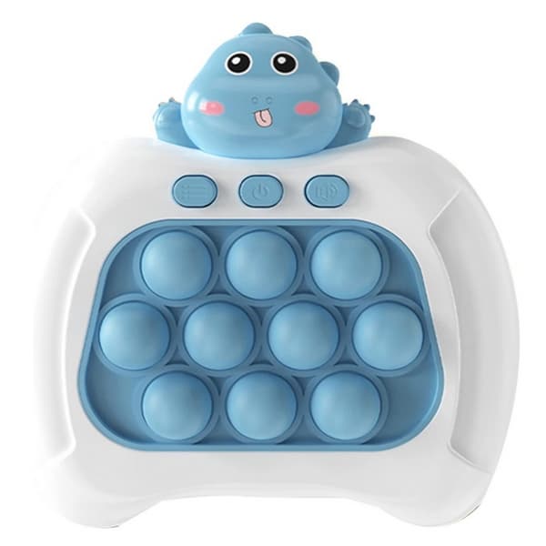 WOOPIE Spel POP IT Elektriskt Anti-Stress Arkad Dinosaurie Blå