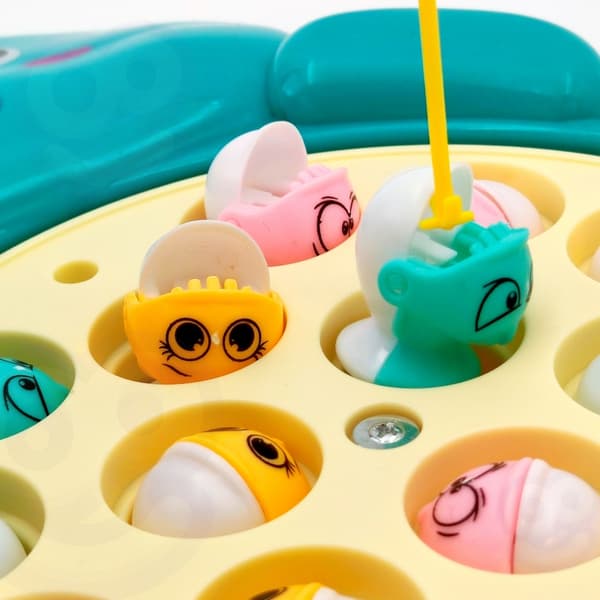 WOOPIE Fiskespel Arcade Set – Grön Dinosaurie