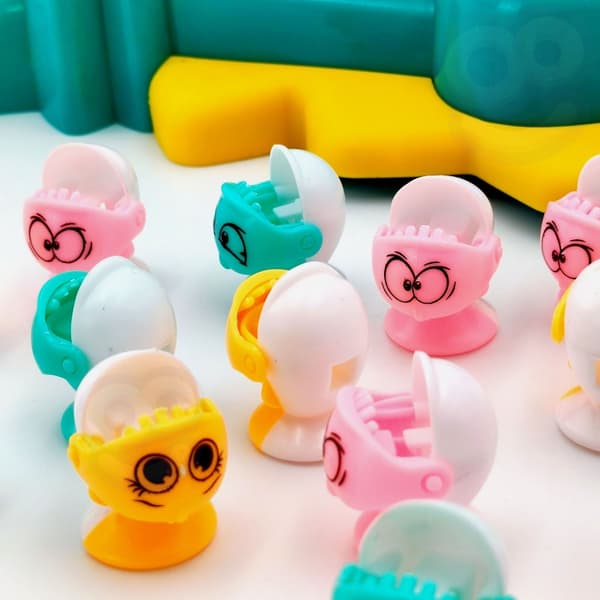WOOPIE Fiskespel Arcade Set – Grön Dinosaurie