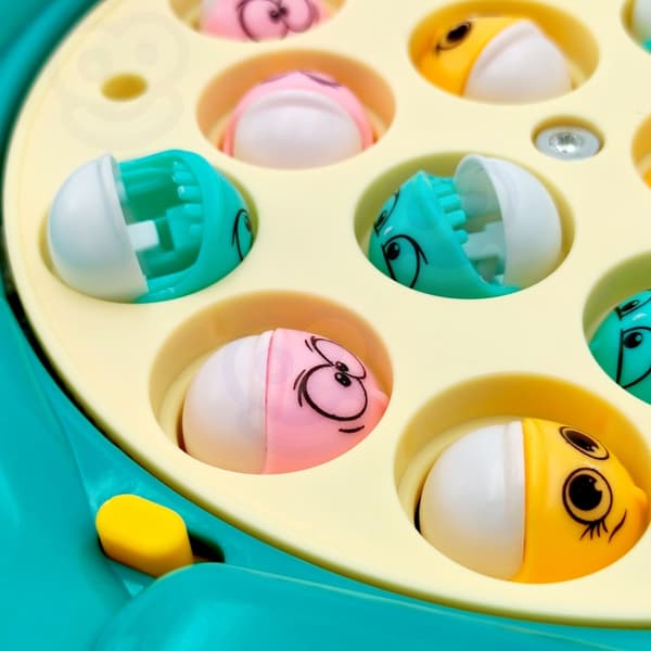 WOOPIE Fiskespel Arcade Set – Grön Dinosaurie