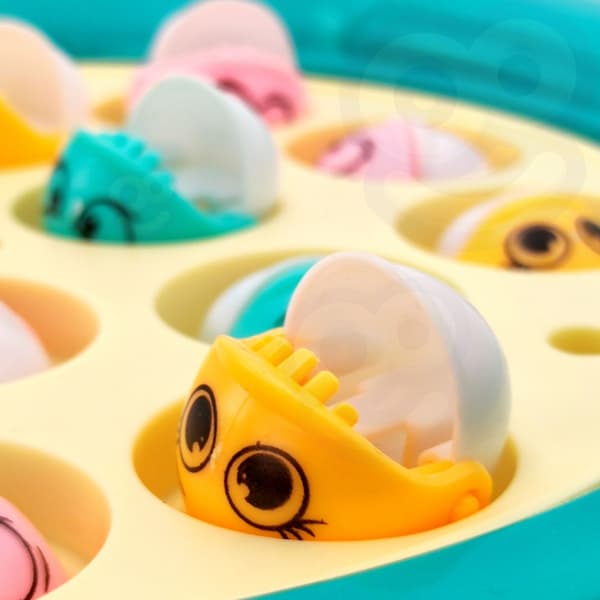 WOOPIE Fiskespel Arcade Set – Grön Dinosaurie