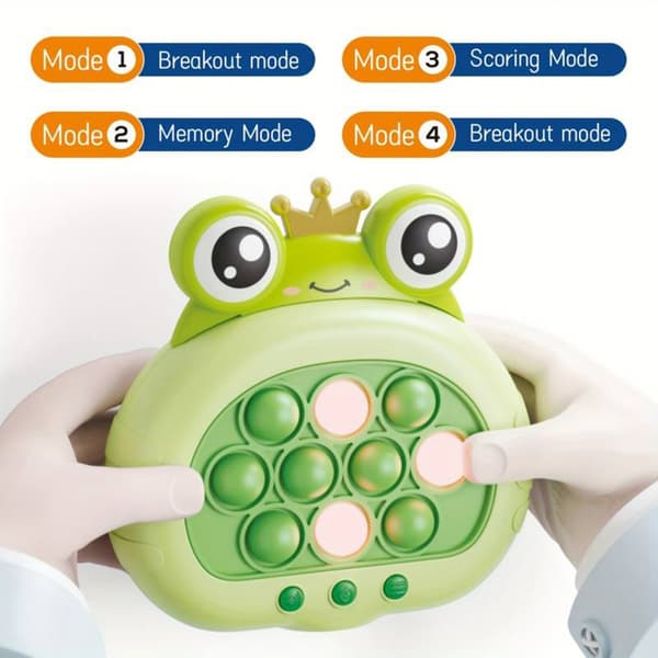 WOOPIE POP IT-Spel Elektriskt Anti-Stress Arkadgroda