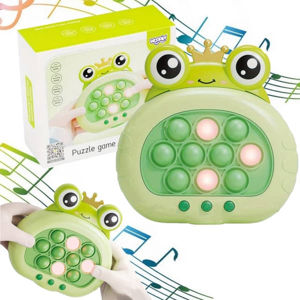 WOOPIE POP IT-Spel Elektriskt Anti-Stress Arkadgroda