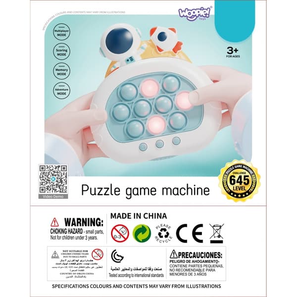 woopie spil POP IT Elektrisk Anti-Stress Arkade Plads