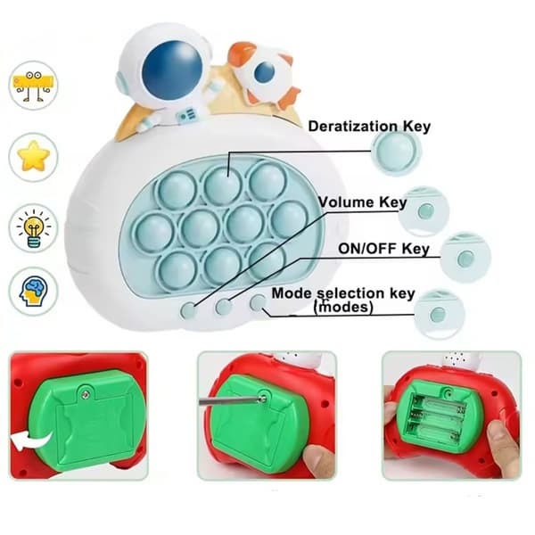 woopie spil POP IT Elektrisk Anti-Stress Arkade Plads