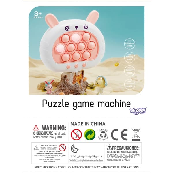 WOOPIE-peli POP IT Sähköinen stressiä estävä Arcade Rabbit