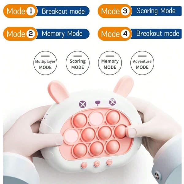 WOOPIE-peli POP IT Sähköinen stressiä estävä Arcade Rabbit