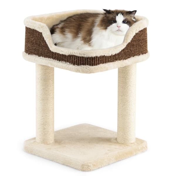 Kattträdstorn, 35x35x50 cm, Beige