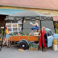 Miniatyrbillede 7 af 8: Pop-up telt, 2,1m x 2,1m, Grå