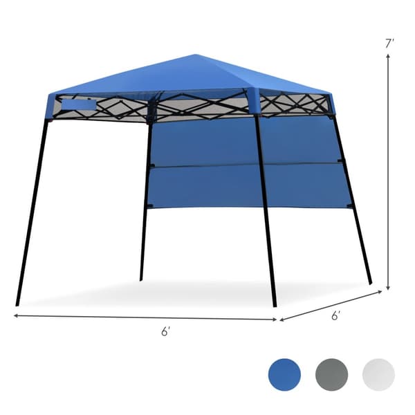 Pop-up tält, 210x210x210 cm, Blå