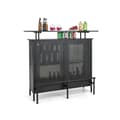 Miniatyrbillede 1 af 8: Spiritusbarbord, 48x20x42 tommer, Sort