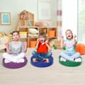 Miniatyrbillede 6 af 8: Gulvpuder, 15 tommer rundt, Toddler, Multifarvet