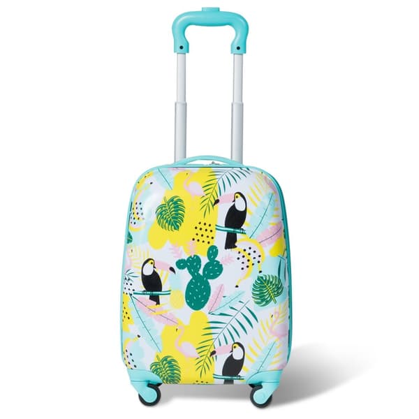 Resväska och ryggsäck set, 30x22x44.5 cm, 25x13x31 cm, Flerfärgad