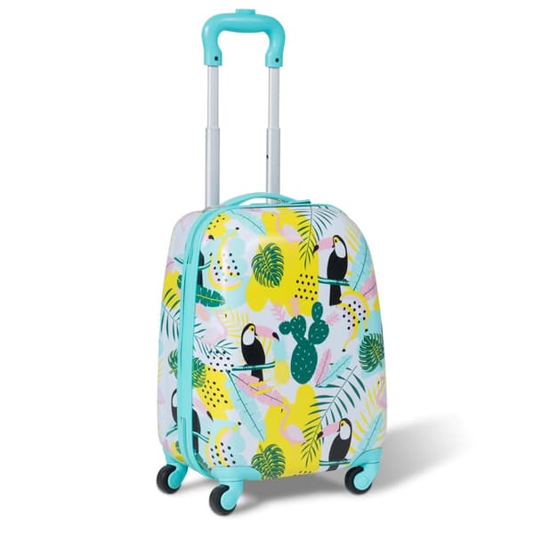 Resväska och ryggsäck set, 30x22x44.5 cm, 25x13x31 cm, Flerfärgad