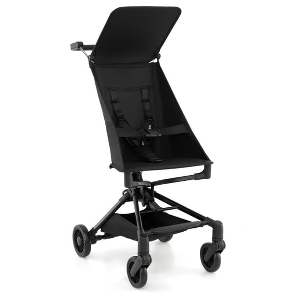 Hopfällbar Barnvagn, 66x45x118 cm, Svart