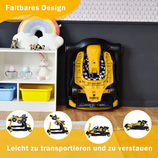 Babysitter, 73x61x51.5/53.5/55.5 cm, Gul