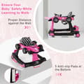 Miniatyrbillede 6 af 8: Aktivitets skubbevogn, 73x61x51.5/53.5/55.5 cm, Pink