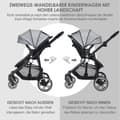 Miniatyrbild 8 av 8: Barnvagn, 94x56x101 cm, Svart