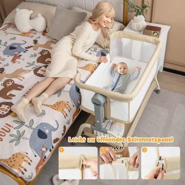 Mobil Babyseng, 101x56x89 cm, Beige
