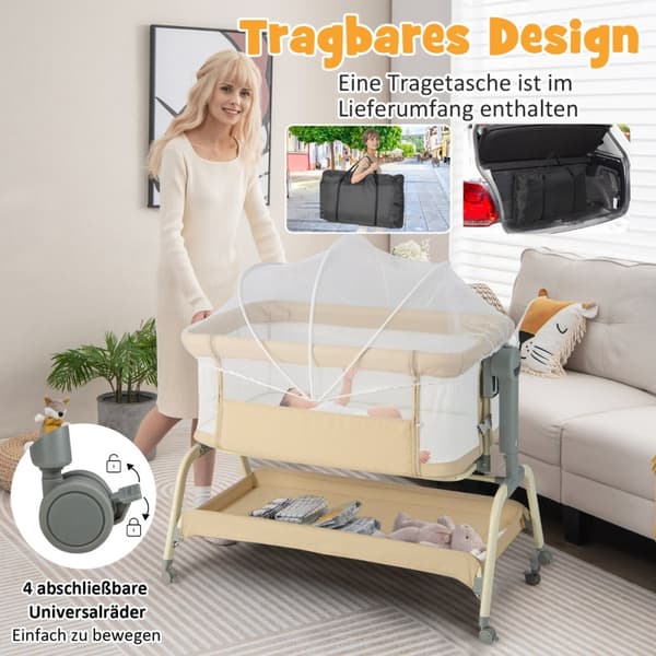 Mobil Babyseng, 101x56x89 cm, Beige