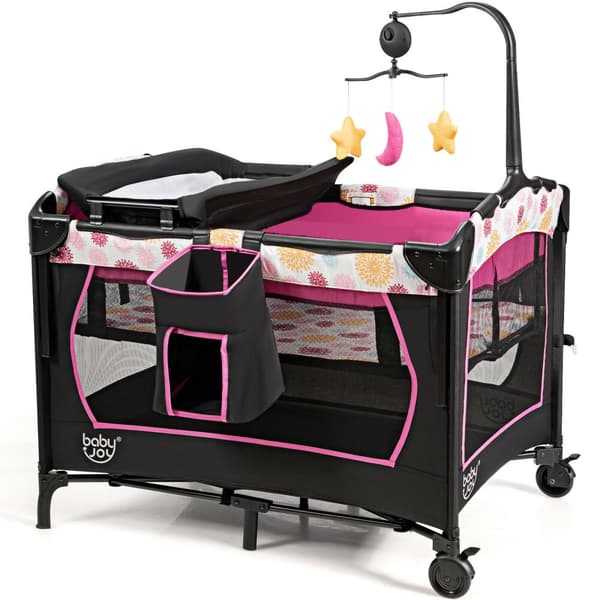 Baby Legeplads, 101x72x80 cm, Pink