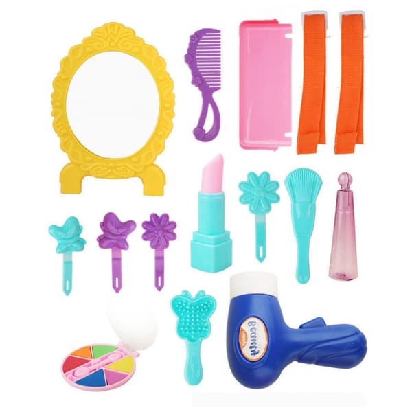 WOOPIE Little Princess sæt i rygsæk – toiletbord med 19 dele