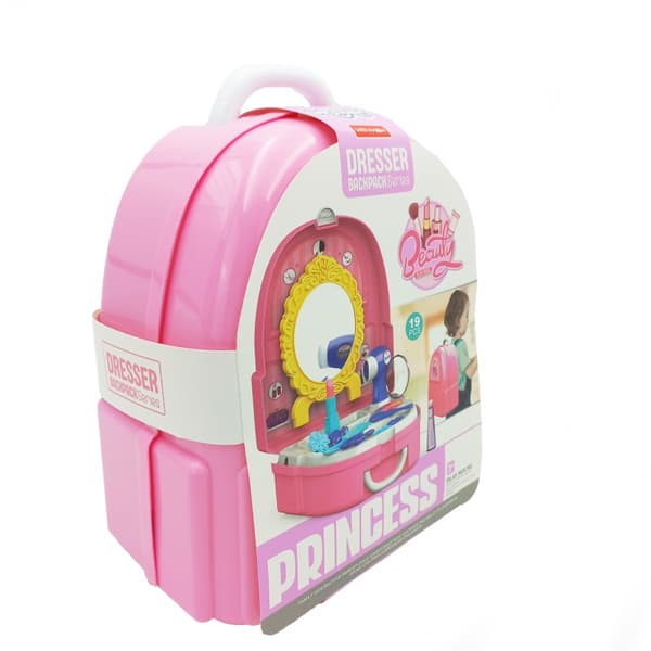 WOOPIE Little Princess sæt i rygsæk – toiletbord med 19 dele