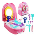 Miniatyrbillede 2 af 6: WOOPIE Little Princess sæt i rygsæk – toiletbord med 19 dele