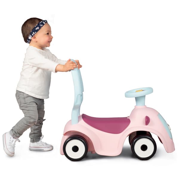 SMOBY Gåbil Maestro 3-i-1 Rosa