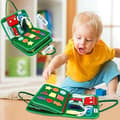 Pikkukuva 6 / 6: OBOSOE Montessori Busy Board 1-4-vuotiaille lapsille, aktiviteetti- ja kehittäviä leluja lapsille