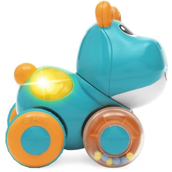 CHICCO - Hippo Sprint&go - Blå och orange - Från 6 månader