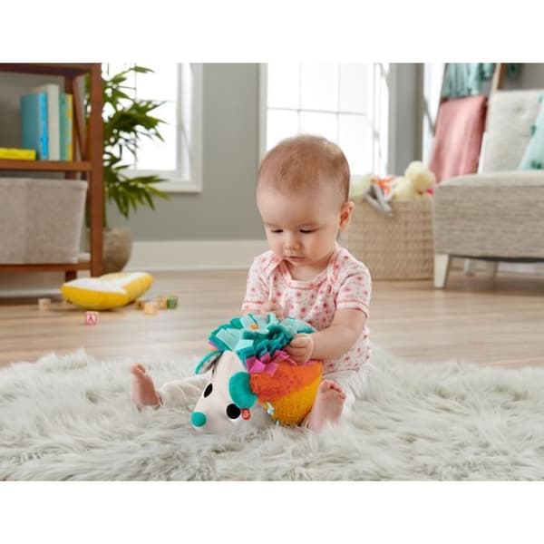 FISHER-PRICE My Little Sensory Hedgehog - Babyaktivitetsplysch - Från födseln - Fisher-Price - HBP42