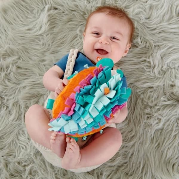 FISHER-PRICE My Little Sensory Hedgehog - Babyaktivitetsplysch - Från födseln - Fisher-Price - HBP42