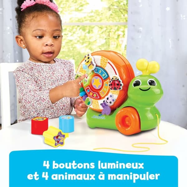 Skallra Vtech ROULI-ESCARGOT MAXI DISCOVERIES Snigel