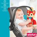 Miniatyrbild 6 av 7: Mjuk skallra Winfun Räv 13,5 x 26,5 x 7,5 cm (6 antal)