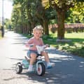 Miniatyrbillede 7 af 10: SMOBY Baby Balade Plus Trehjulet cykel Blå