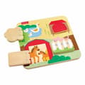 Miniatyrbild 3 av 6: Bebisleksak Mattel 20 x 20 x 1,91 cm djur