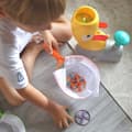 Miniatyrbillede 6 af 10: WOOPIE Arkadespil – Fang Frisbee Disc Launcher Gul