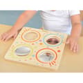 Miniatyrbillede 10 af 11: MASTERKIDZ Sensorisk tavlespejle og linser Montessori-billedkrumning