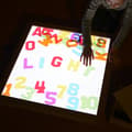 Miniatyrbillede 3 af 6: MASTERKIDZ Gennemsigtige tal og bogstaver 38 stk Montessori